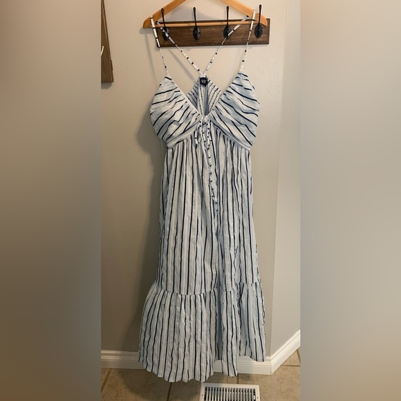 GAP Striped Maxi Dress, Size XL - Picture 5 of 7